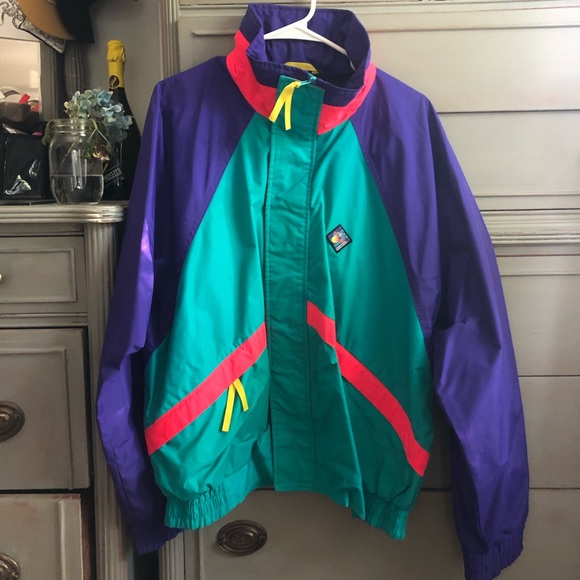 Coats | Retro Windbreaker Jacket | Poshmark